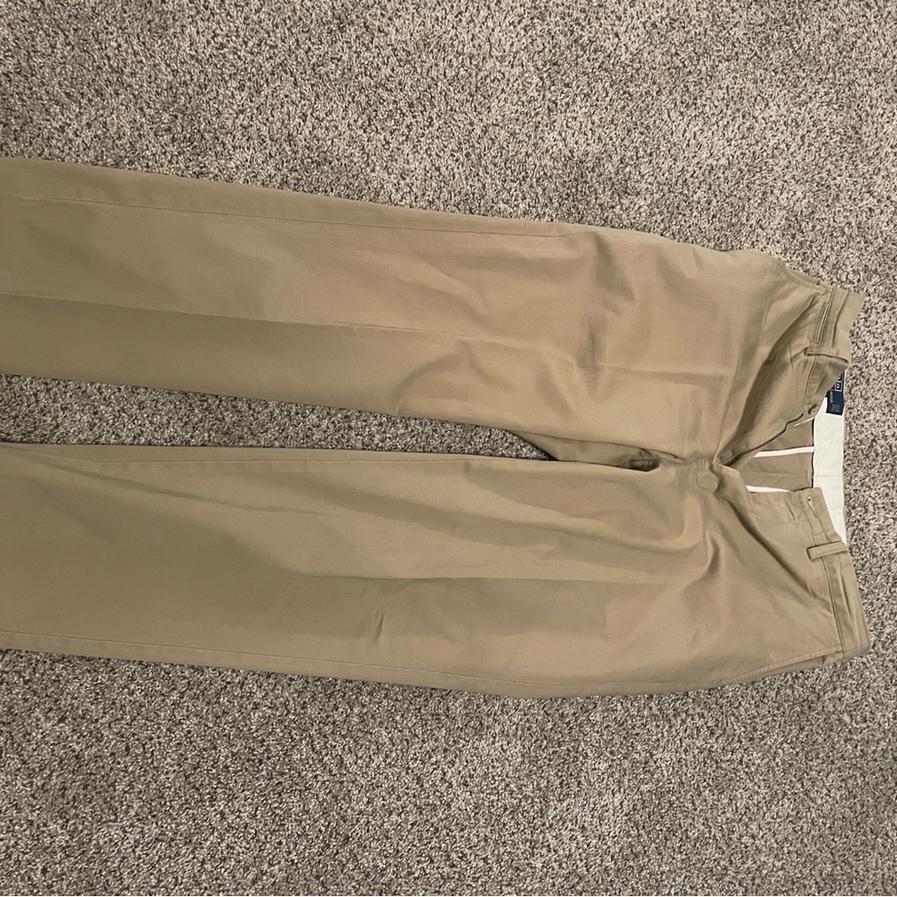 Polo by Ralph Lauren Tan Chinos Classic Straight Leg 34/30